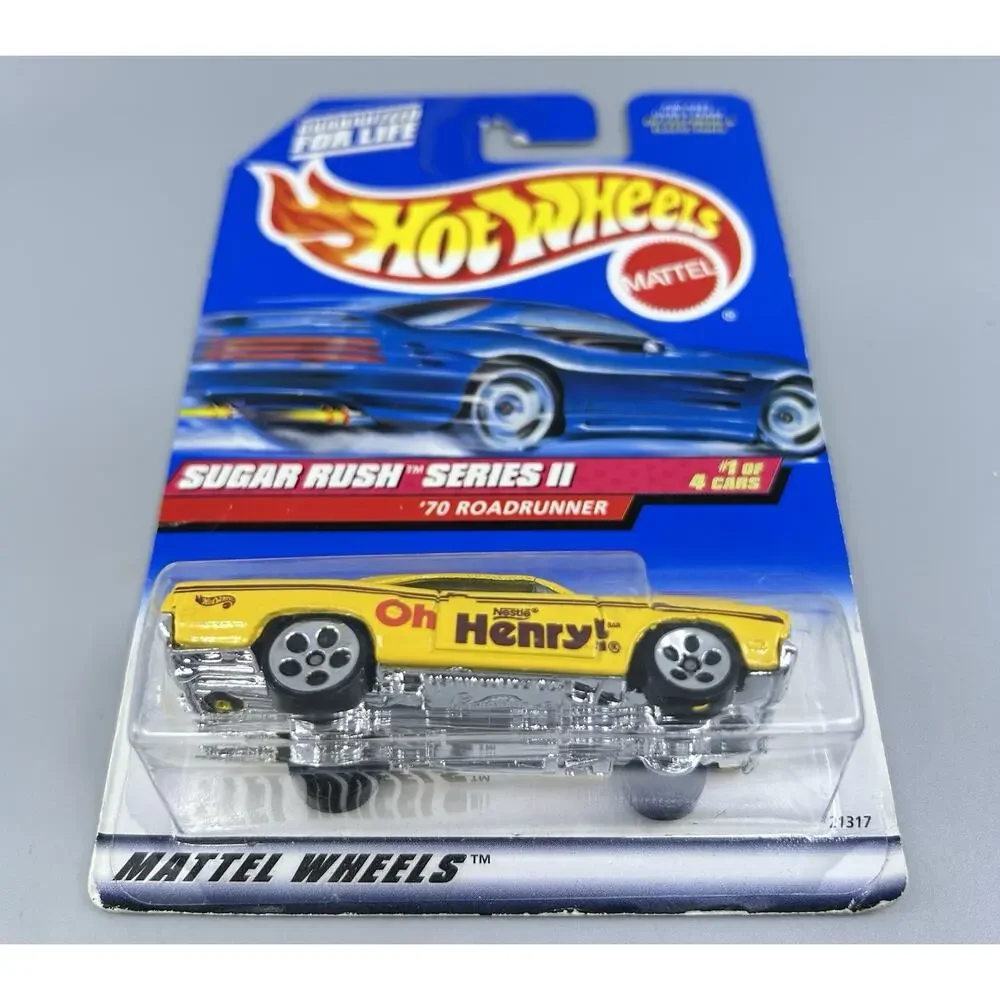 Hot Wheels SUGAR RUSH Series II 1999 Set of 4 Oh Henry Baby Ruth 100 Grand NOC